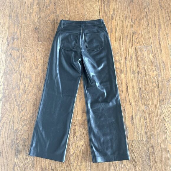 Black faux leather pants - Picture 7 of 7